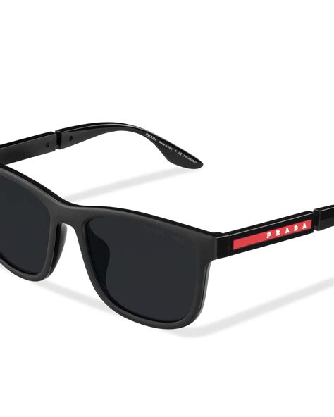 prada sonnenbrille linea|Prada Eyewear Linea Rossa Sunglasses .